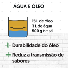 FRITADEIRA ELÉTRICA ÁGUA E ÓLEO 15 LITROS DE PISO 8000W 220V FAP8 SKYMSEN - Foto 5
