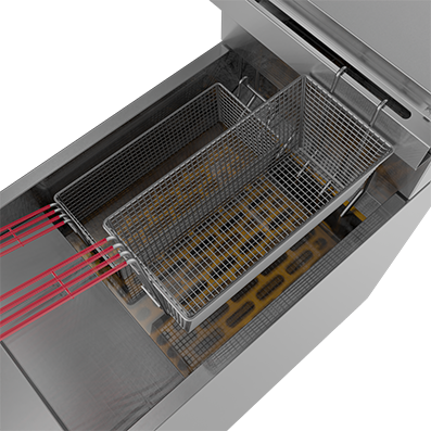 FRITADEIRA ELÉTRICA ÁGUA E ÓLEO, 25L 220V TRIFÁSICA 15000W FE25 SKYMSEN - Foto 9