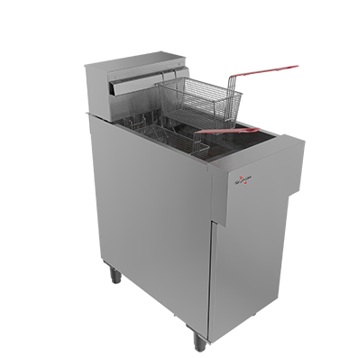 FRITADEIRA ELÉTRICA ÁGUA E ÓLEO, 25L 220V TRIFÁSICA 15000W FE25 SKYMSEN - Foto 3