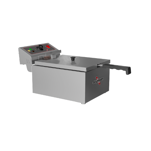 FRITADEIRA ELÉTRICA 1 CUBAS 5L DE BANCADA 220V FE10N SKYMSEN - Foto 2