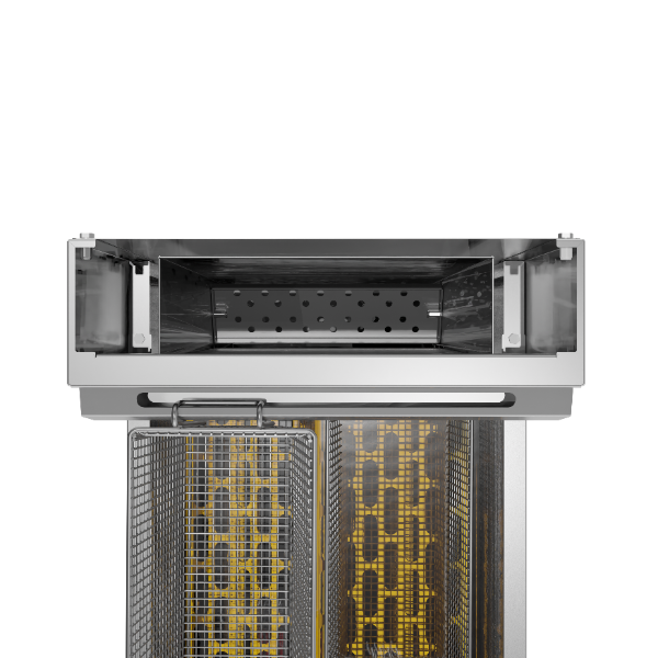 Fritadeira a Gás Zona Fria, 20L Inox Controlador Digital GLP/GN FG20 CD 110/220V - Foto 4