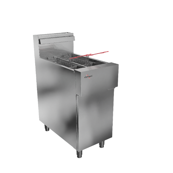 Fritadeira a Gás Zona Fria 2x12,5L Inox FG25S GN - Foto 2