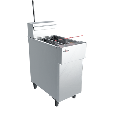 FRITADEIRA ELÉTRICA SPLIT ZONA FRIA 2x14L INOX 16000W 220V TRIFÁSICA FE28S SKYMSEN