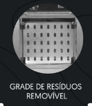 FRITADEIRA ELÉTRICA ZONA FRIA 15L INOX DE MESA 8000W 220V FZM8 SKYMSEN - Foto 5