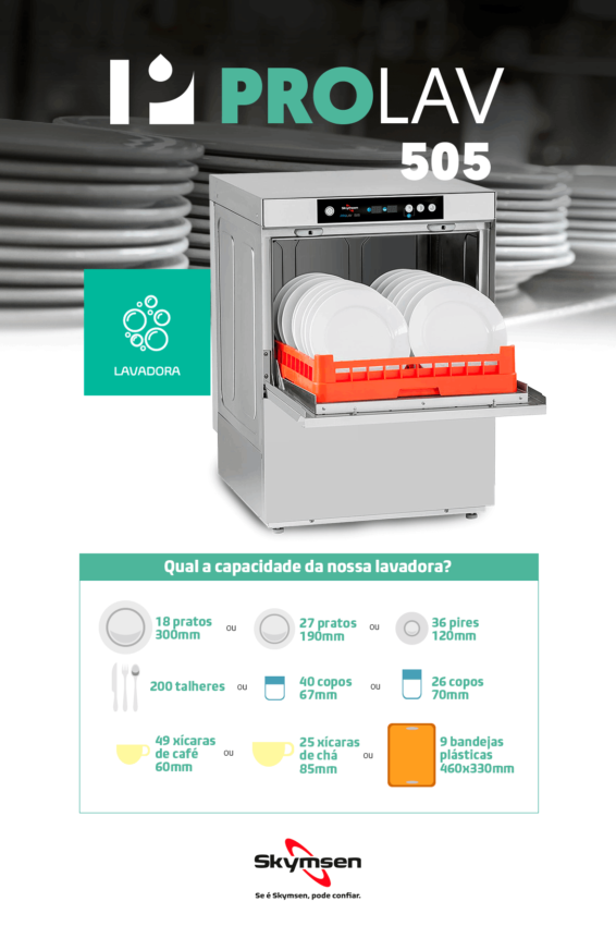 LAVADORA DE LOUÇAS DE ABERTURA FRONTAL PARA RACKS DE 50 CM 220V MONOFÁSICA - Foto 3
