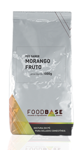 SABORIZANTE SABOR MORANGO FRUTO 1KG FOODBASE