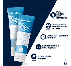 LUBRIFICANTE MÁQUINA DE SORVETE LUBRI 100G MUNDOLCE - Foto 4