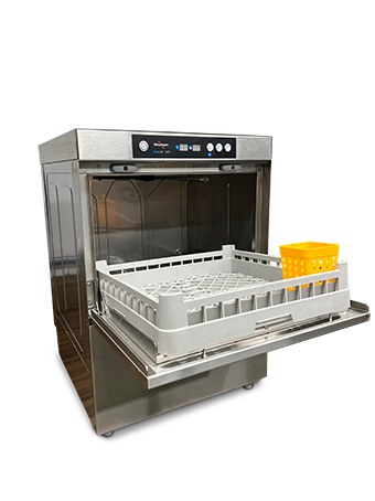 LAVADORA DE LOUÇAS DE ABERTURA FRONTAL PARA RACKS DE 50 CM 220V TRIFÁSICA SKYMSEN