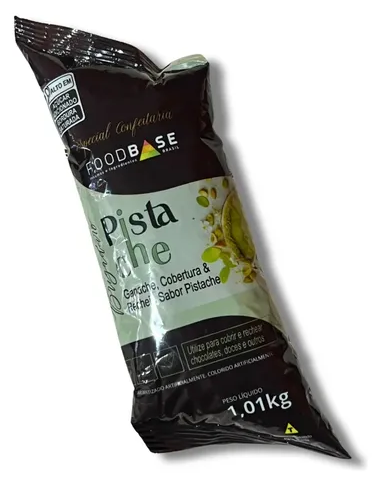 BISNAGA MESCLA BRIGADEIRO PISTACHE 1,01KG FOODBASE