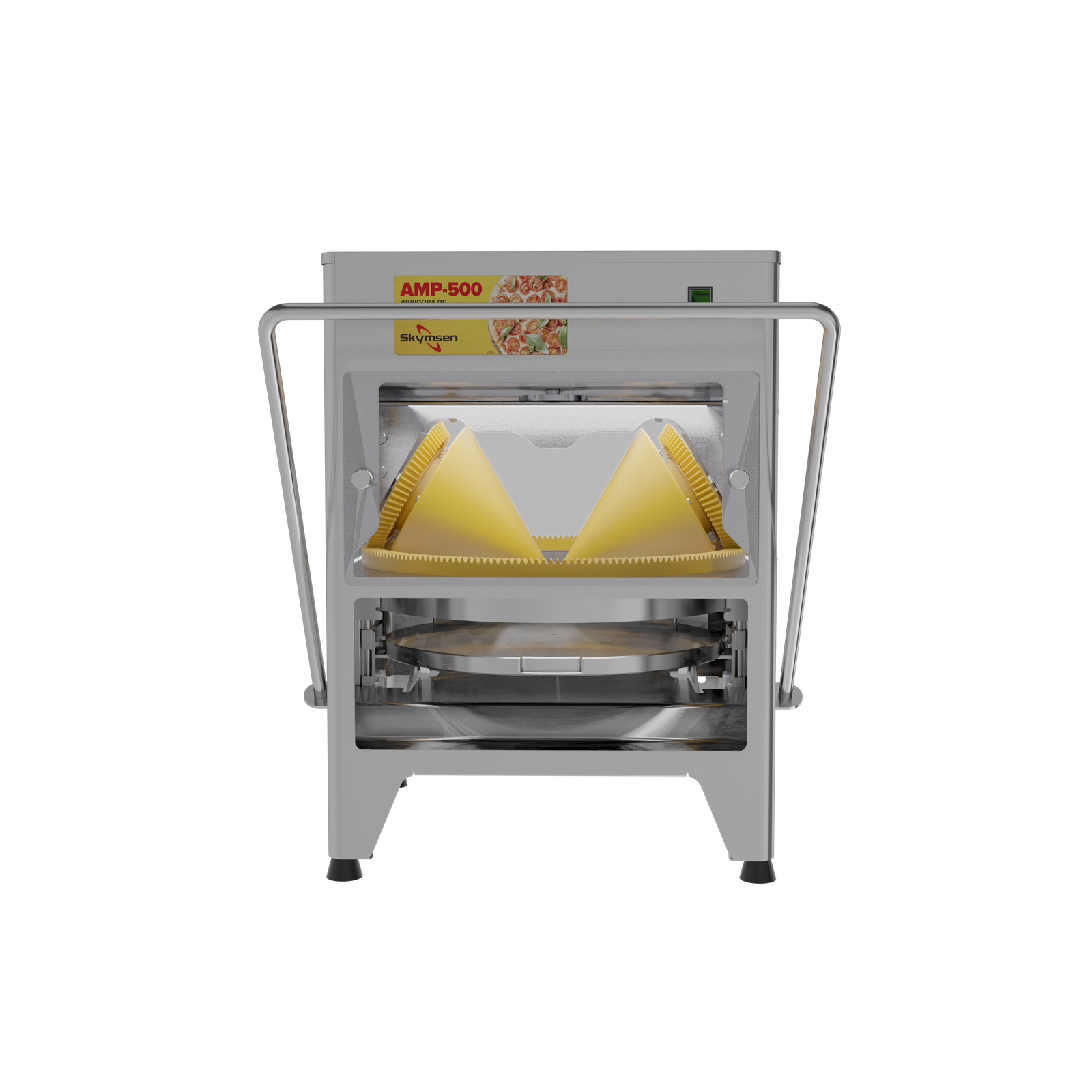 ABRIDORA DE MASSAS DE PIZZAS C/ 3 BANDEJAS AMP500 127V SKYMSEN