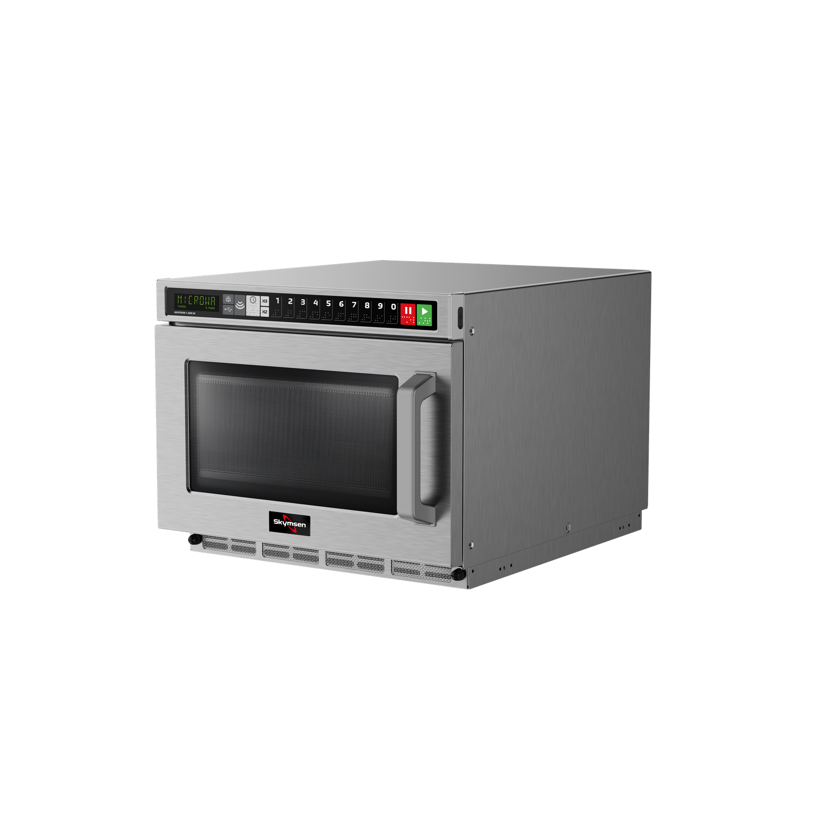 FORNO MICRO-ONDAS COMERCIAL HEATRON 1.800 W COM DUPLO MAGNETRON MW1800D 220V SKYMSEN