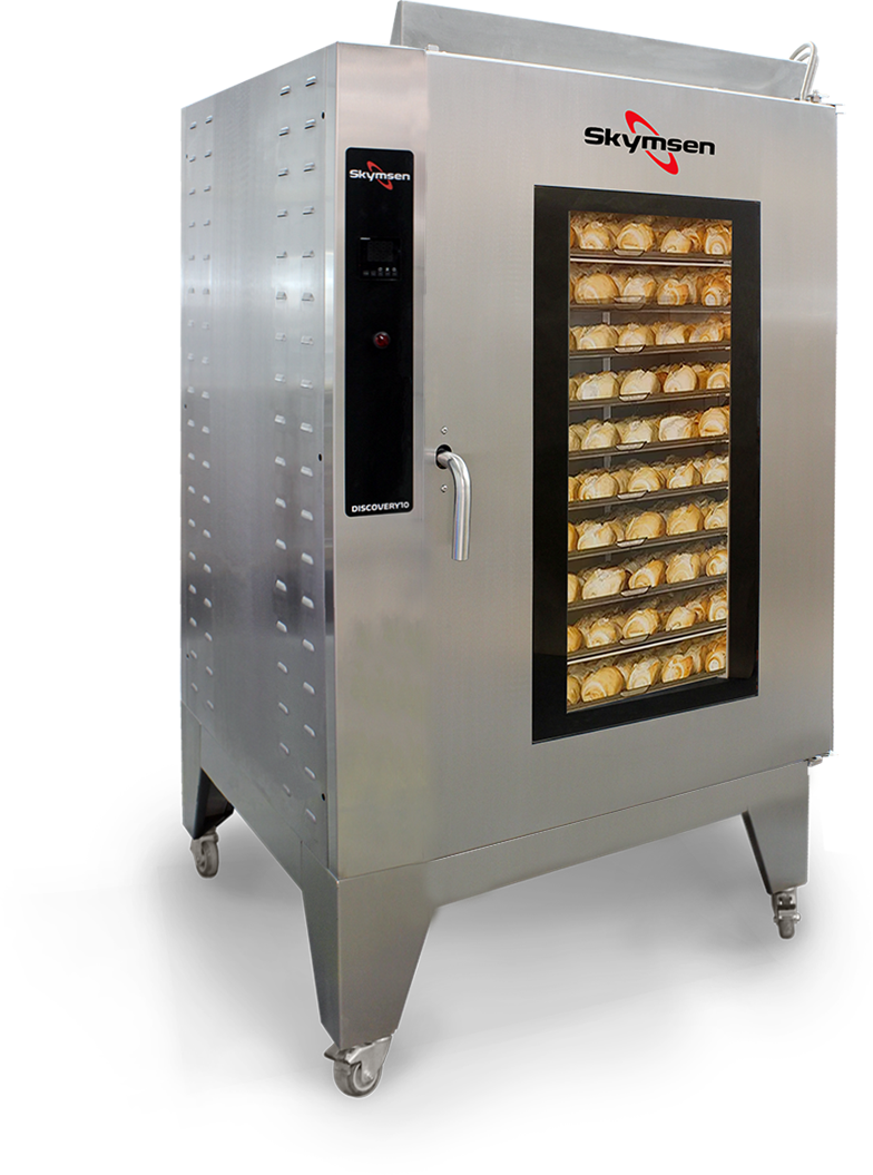 FORNO TURBO ELÉTRICO 10 ASSADEIRAS 360 PÃES DISCOVERY 10 380V TRIFÁSICO SKYMSEN