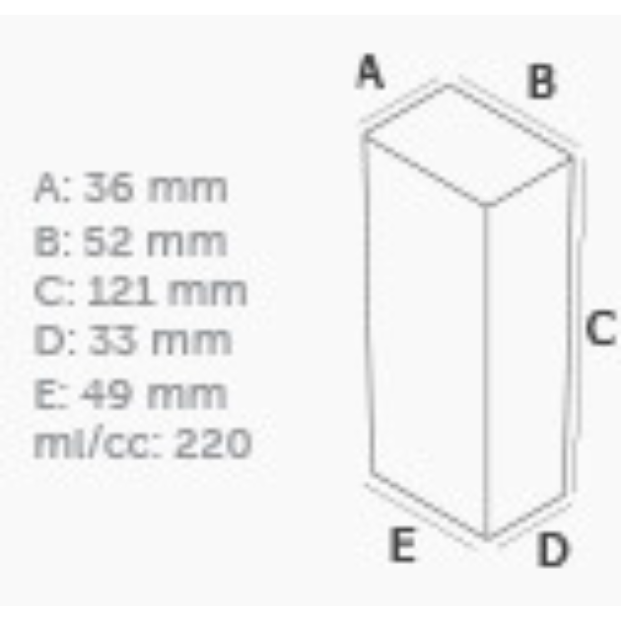 FORMA GELO SABORIZADO CUBO (220ML) 14 CAVIDADES P/ MÁQ. 28 CAVIDADES - ATAFORMA - Foto 3